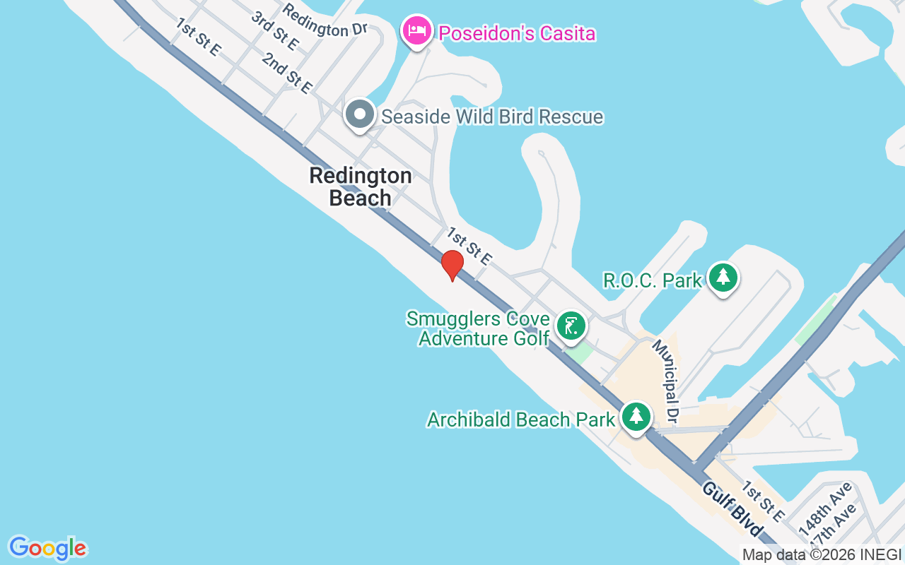 15612 Gulf Boulevard, Redington Beach, FL 33708