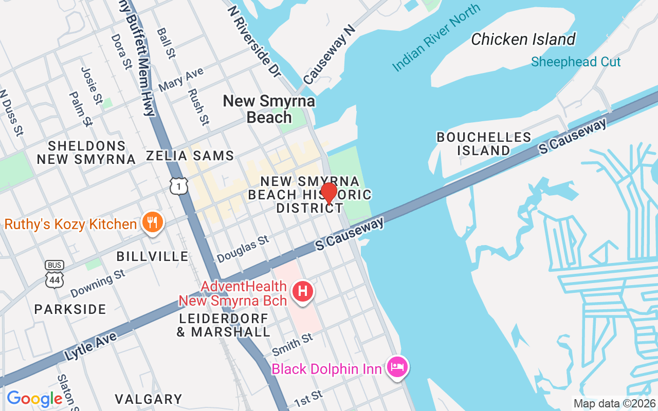 214 Riverside Drive S, New Smyrna Beach, FL 32168