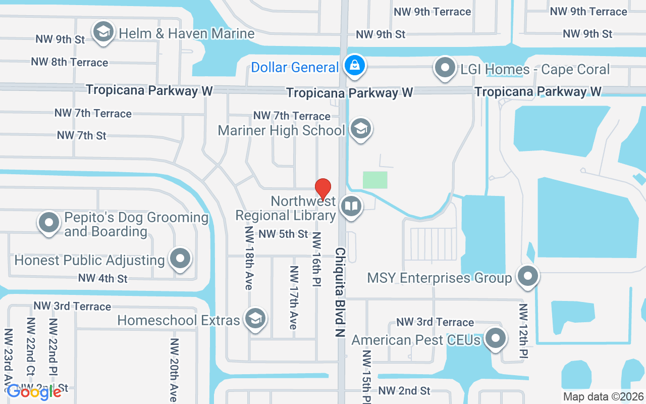 523 16Th Pl Nw, Cape Coral, FL 33993