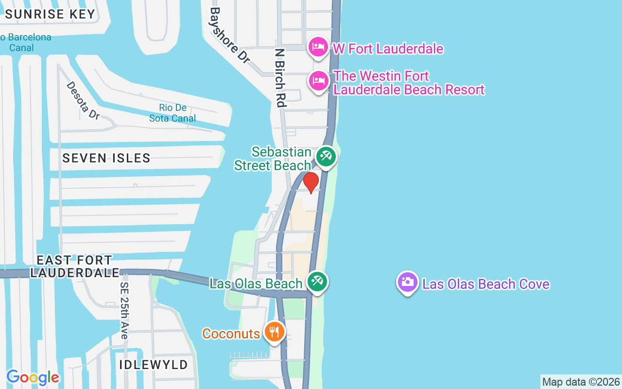 1 N Fort Lauderdale Beach Blvd #1607, Fort Lauderdale, FL 33304