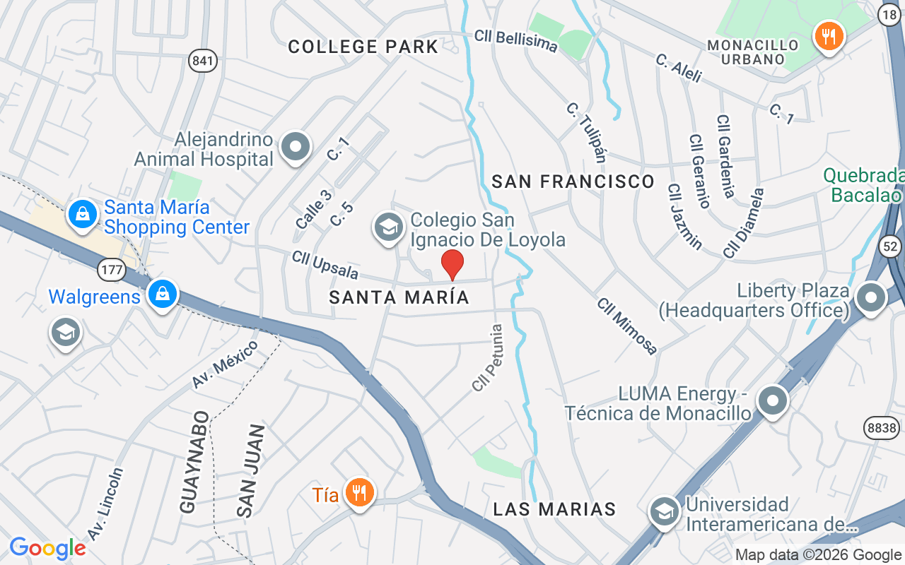 Urb. Santa Mar&iacute;a Narciso, San Juan, PR 00927