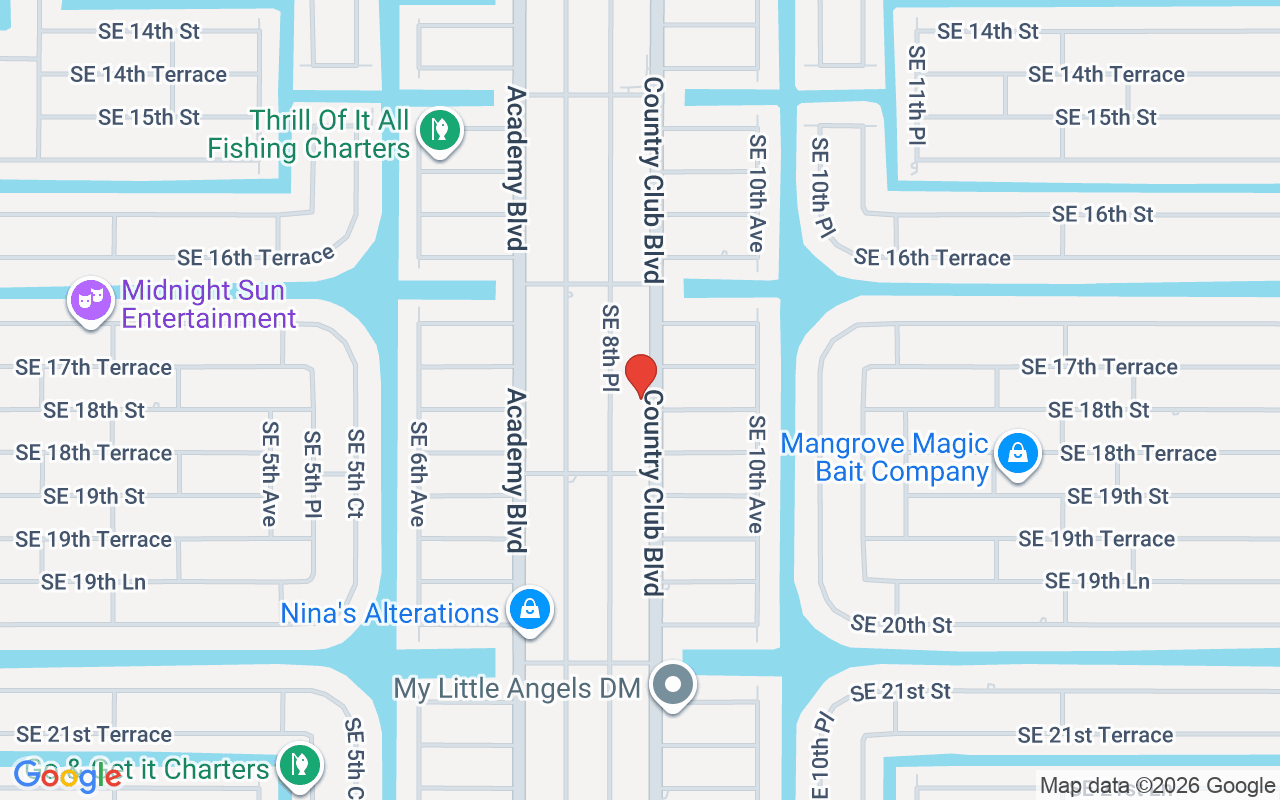 1726 Country Club Blvd, Cape Coral, FL 33990