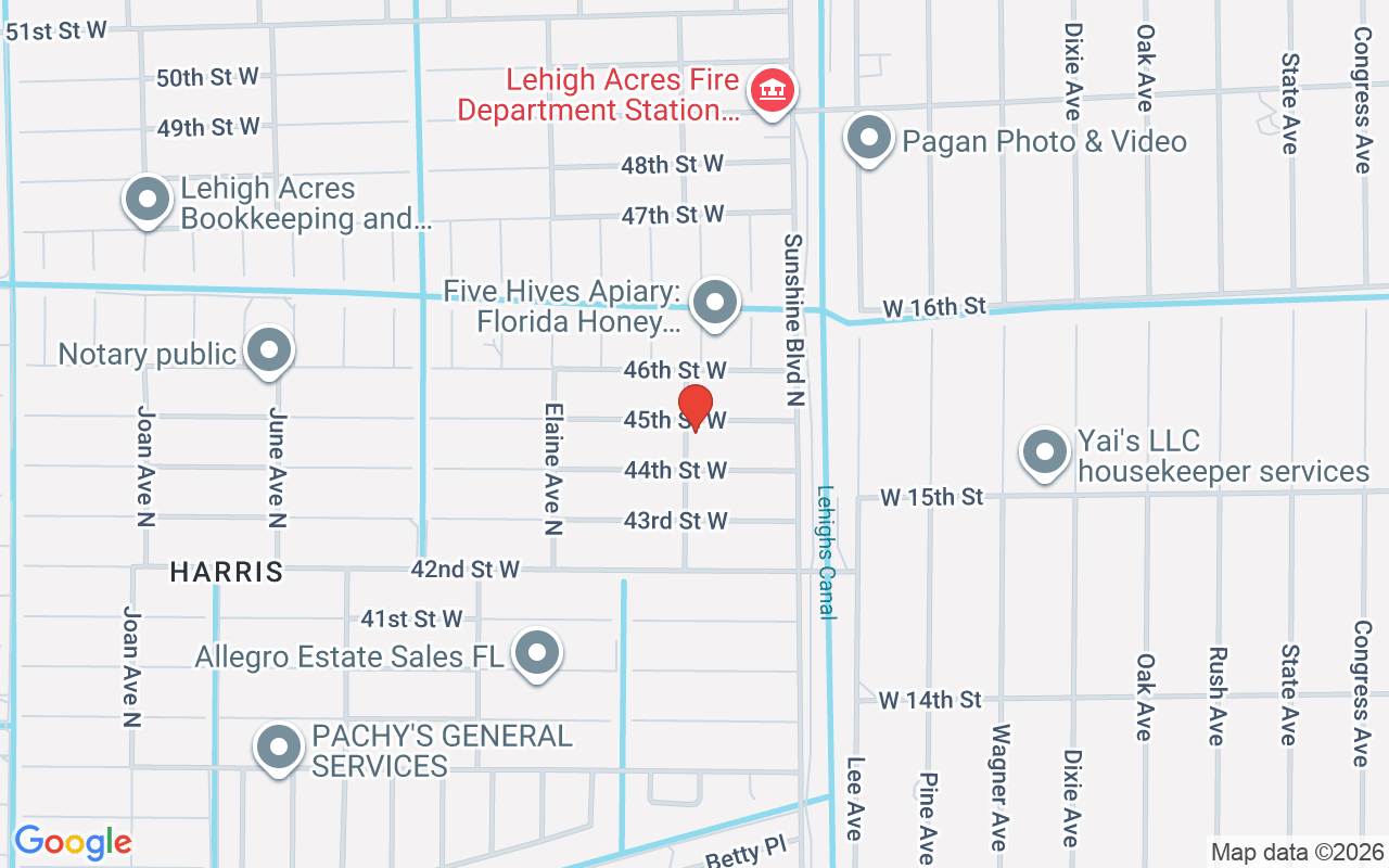 2515 45Th St, Lehigh Acres, FL 33971