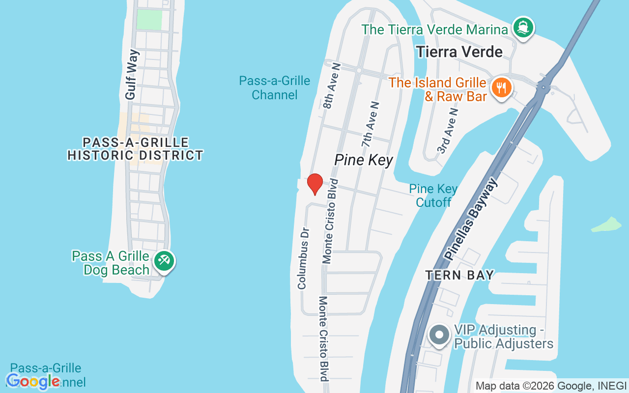 608 Columbus Drive, Tierra Verde, FL 33715