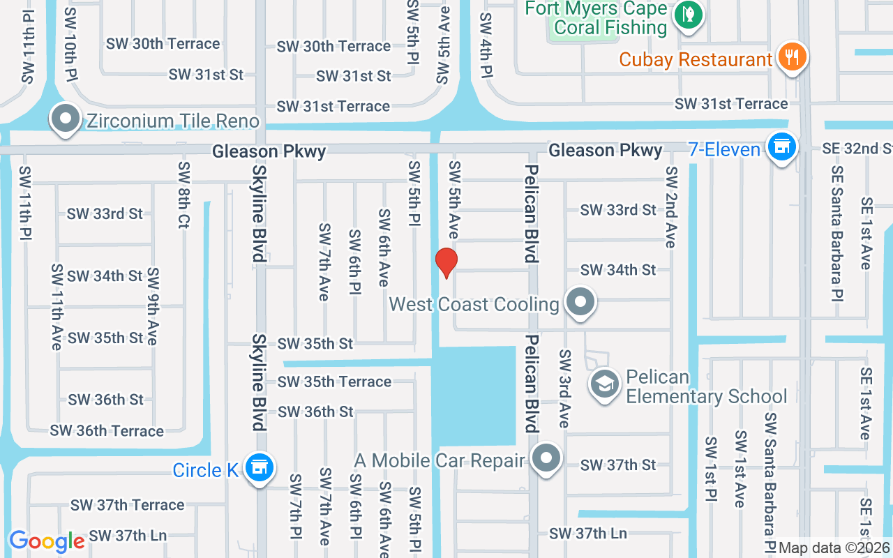 3404 5Th Ave Sw, Cape Coral, FL 33914