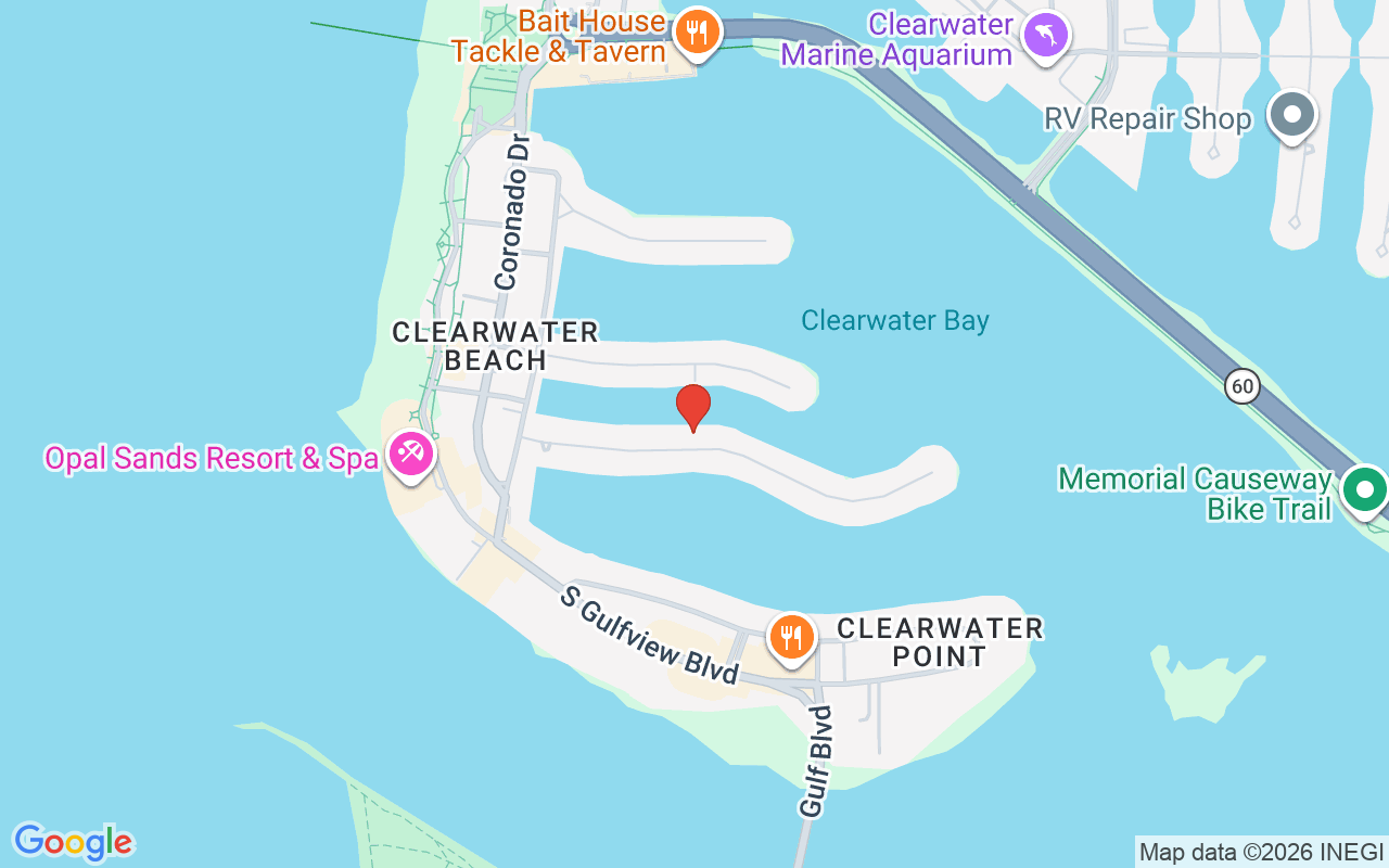166 Bayside Drive, Clearwater Beach, FL 33767