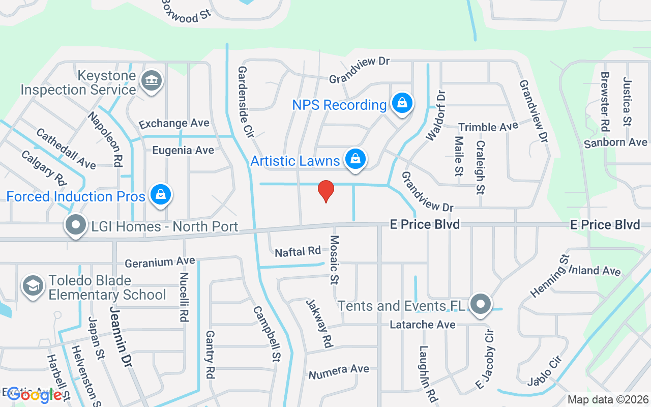 1800 Price Blvd E, North Port, FL 34288