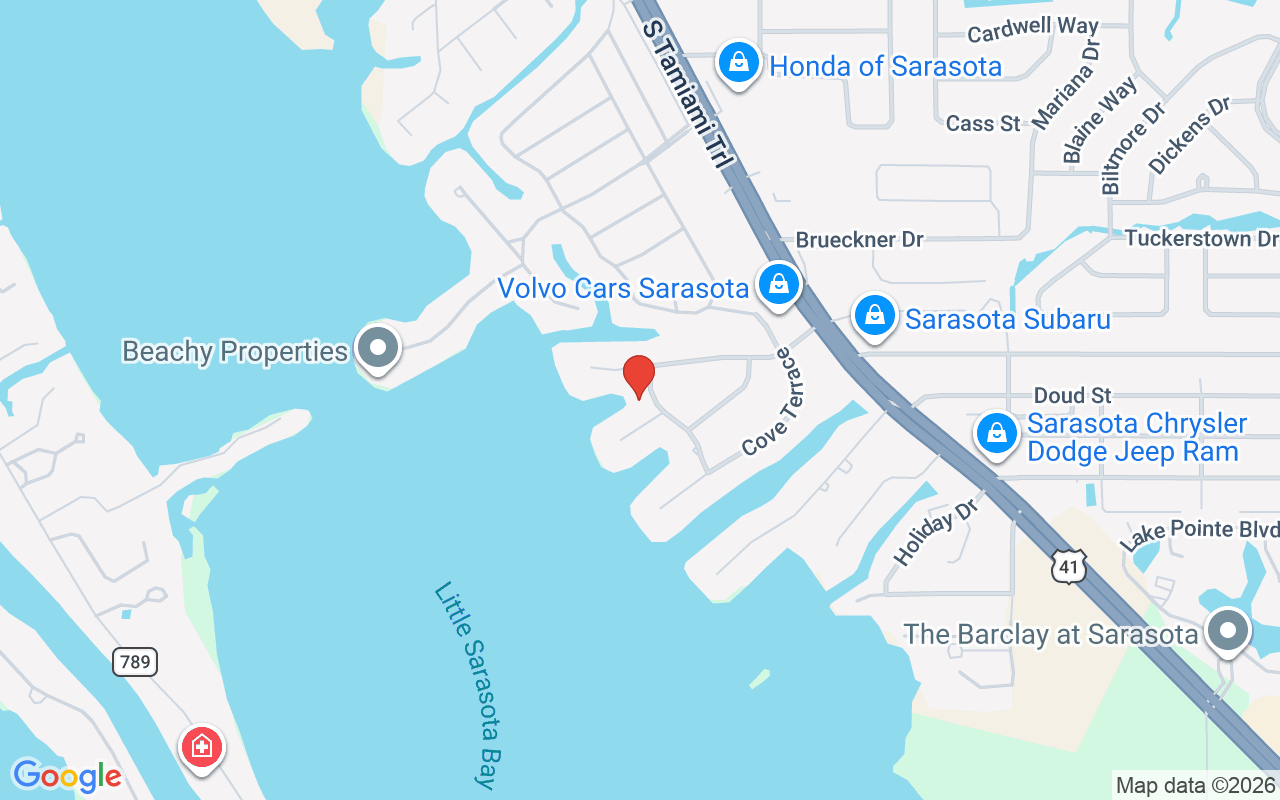 7614 Peninsular Drive, Sarasota, FL 34231