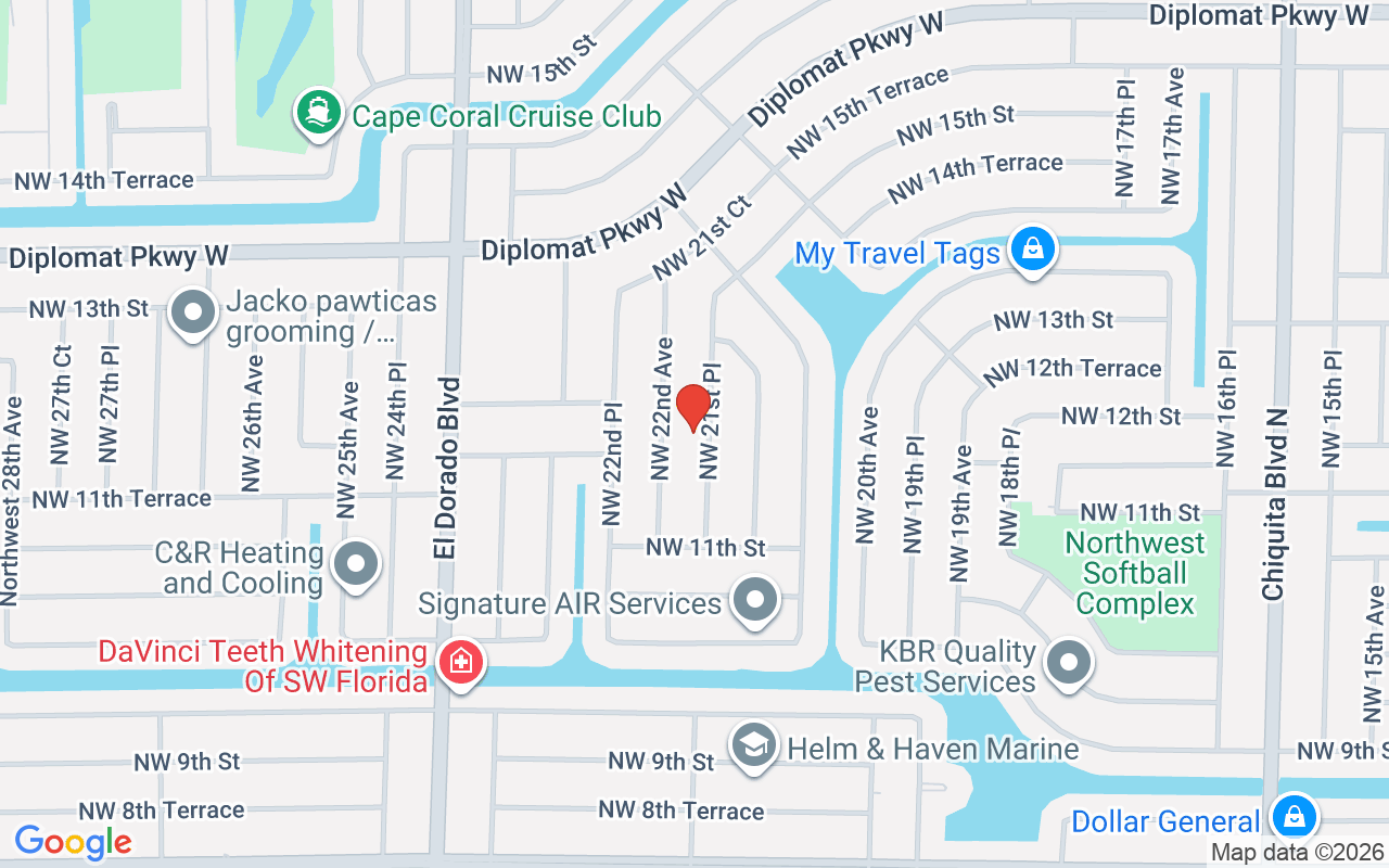 1204 21St Pl Nw, Cape Coral, FL 33993