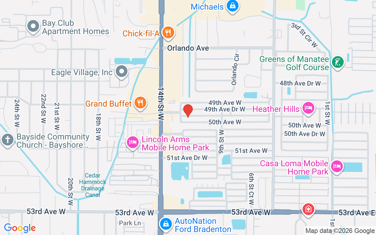 1110 49Th Avenue Terrace, Bradenton, FL 34207