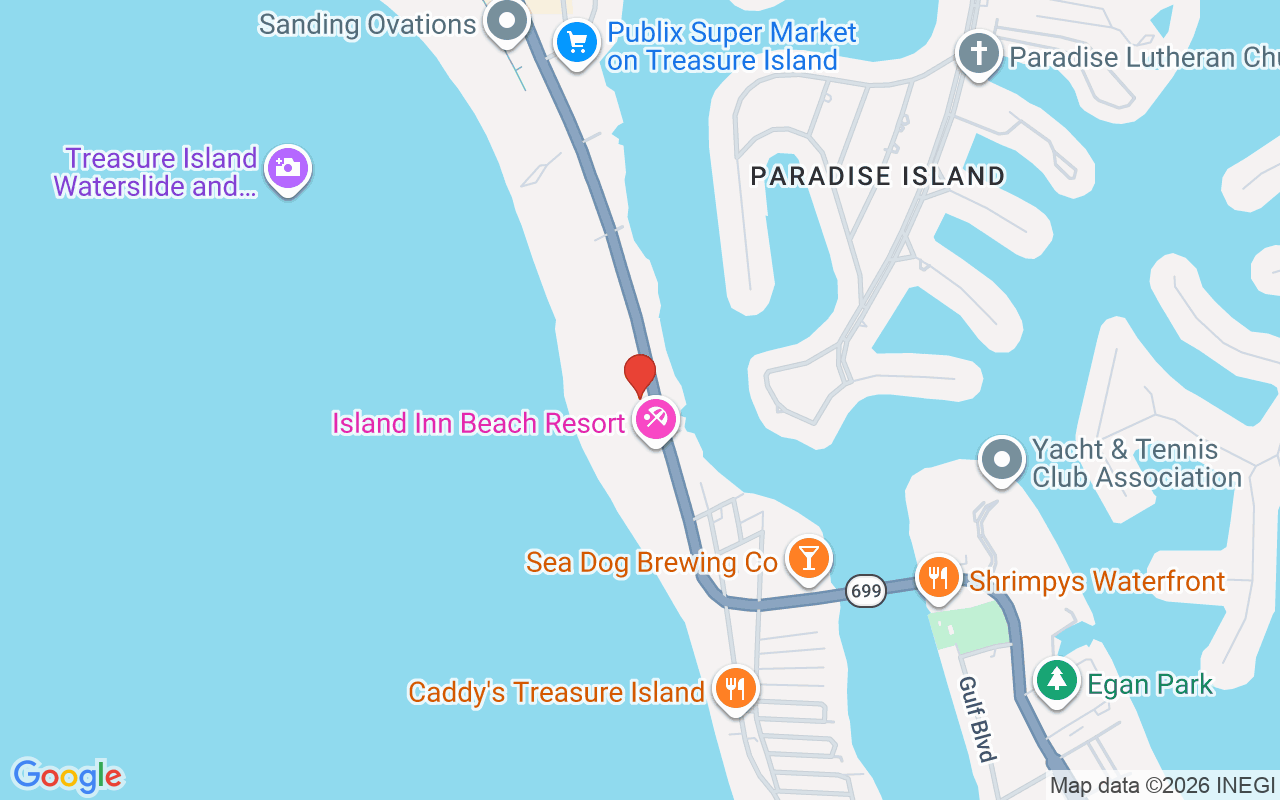 10042 Gulf Boulevard, Treasure Island, FL 33706