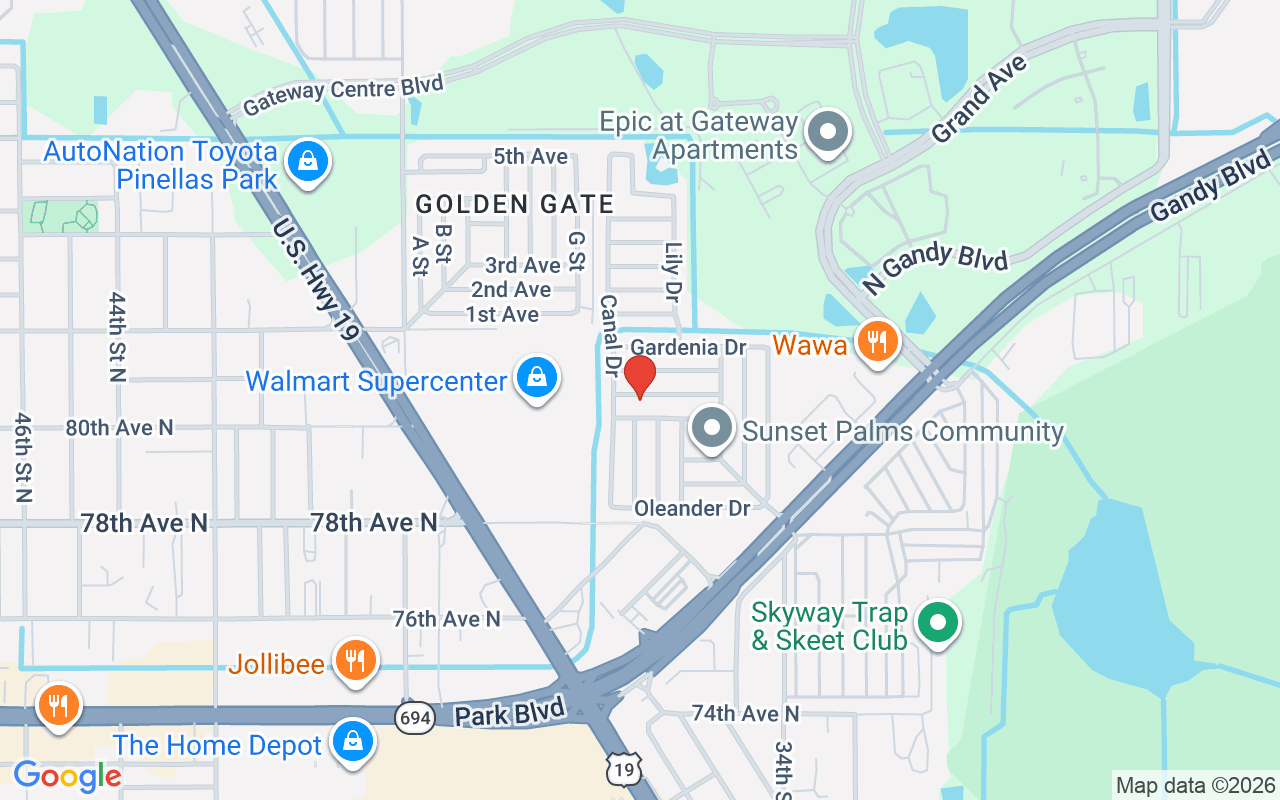 34514 Rose Drive, Pinellas Park, FL 33781