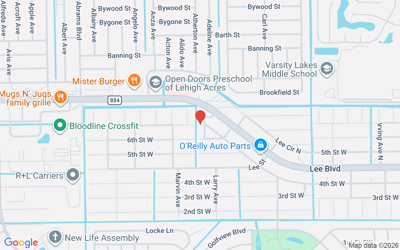 607 Leo Ave, Lehigh Acres, FL 33971