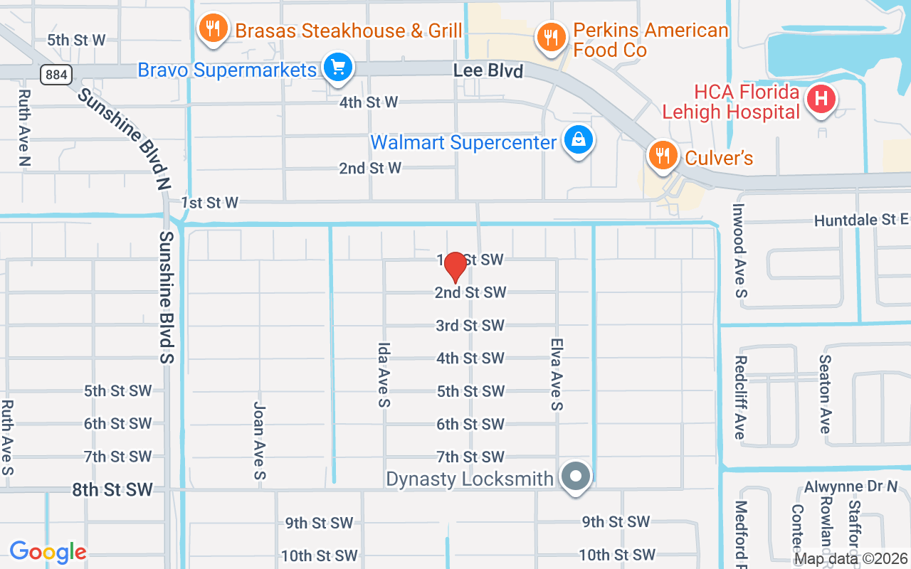 2802 2Nd St, Lehigh Acres, FL 33976