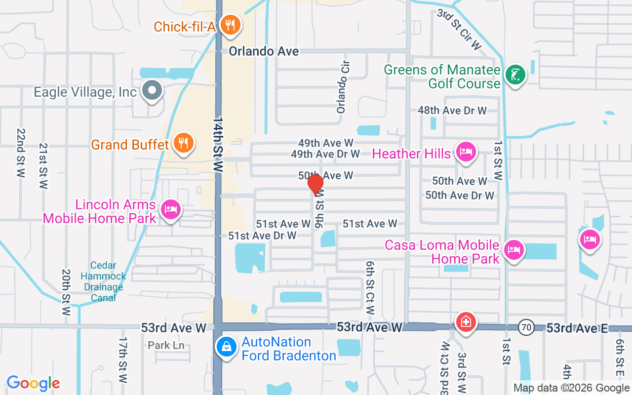 5022 9Th Street, Bradenton, FL 34207