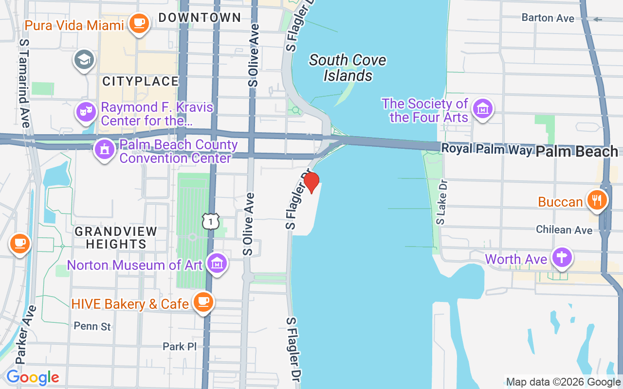 1100 S Flagler Dr #2401/2402, West Palm Beach, FL 33401