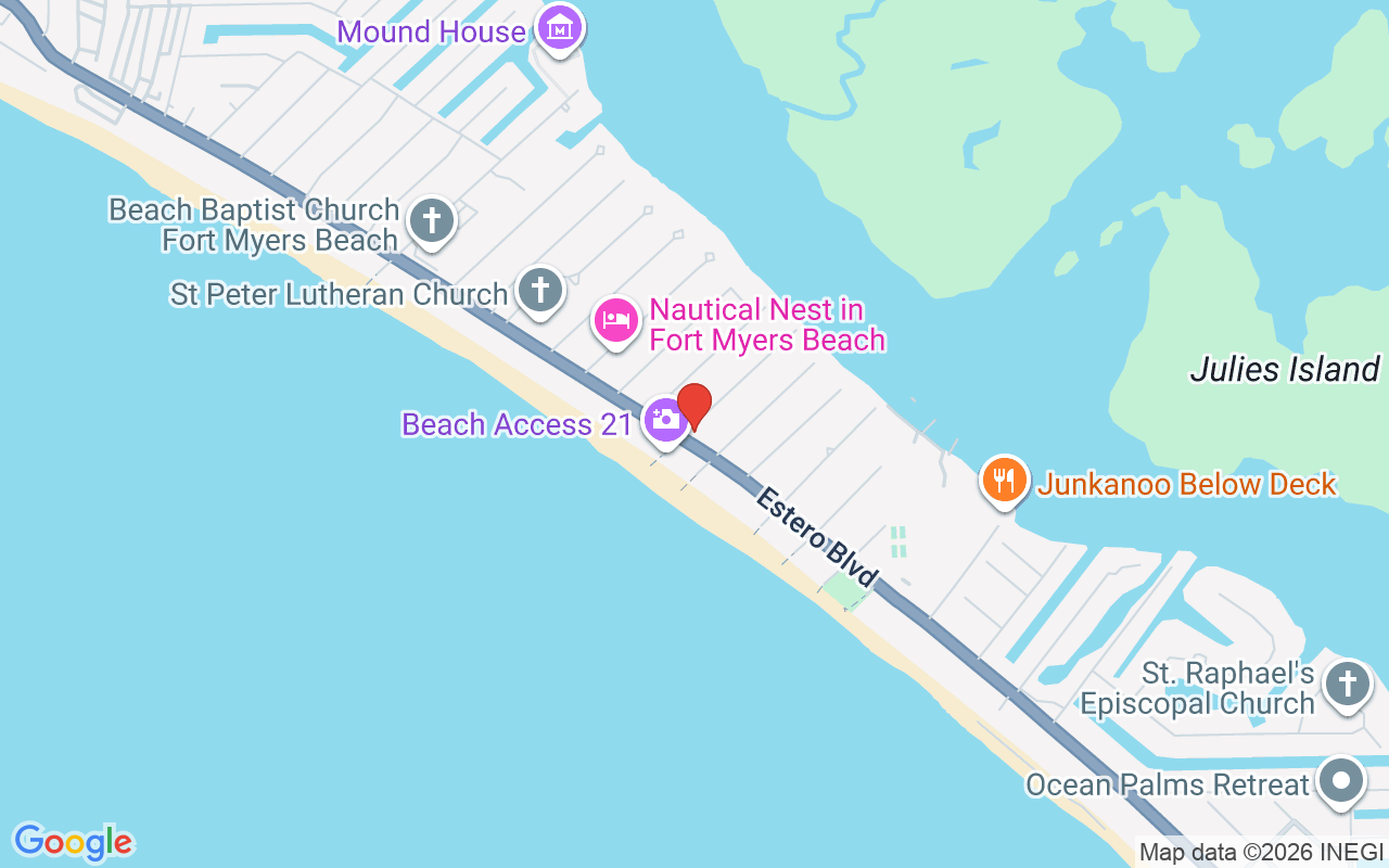 96 Hercules Dr, Fort Myers Beach, FL 33931