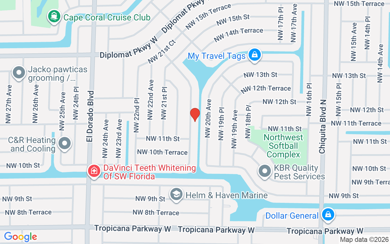 1119 20Th Pl Nw, Cape Coral, FL 33993