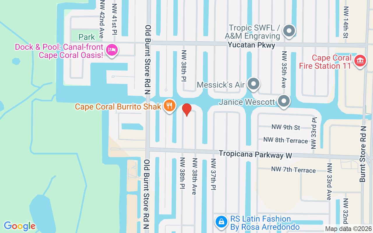 907 38Th Pl Nw, Cape Coral, FL 33993