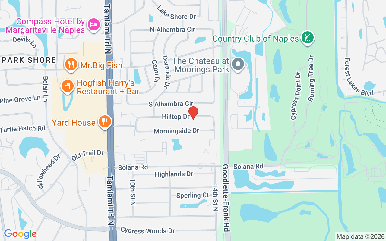 1300 Hilltop Dr, Naples, FL 34103