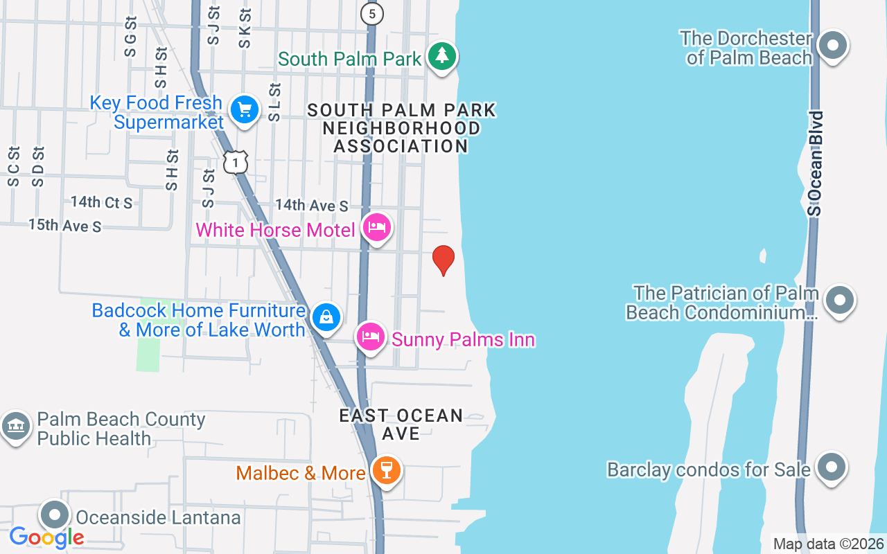 1516 S Lakeside Dr #110, Lake Worth Beach, FL 33460