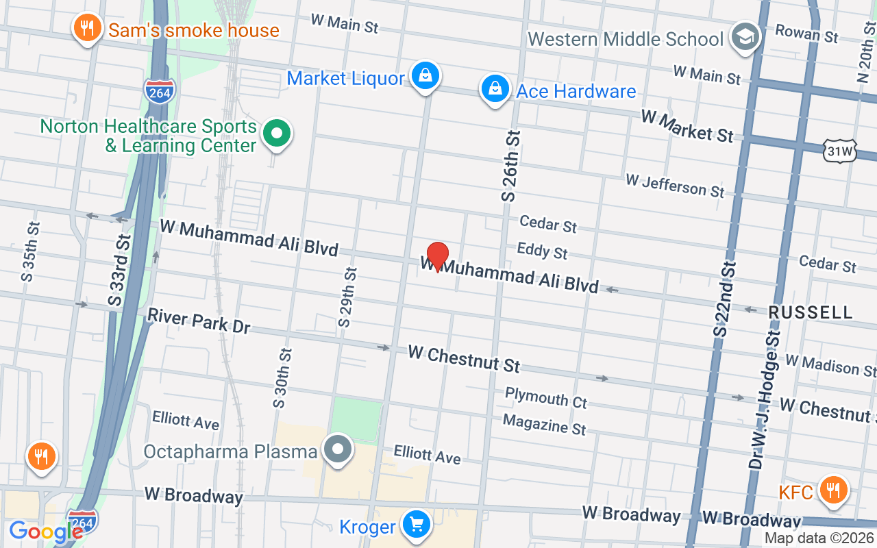 2710 Muhammad Ali Blvd W, Louisville, KY 40212