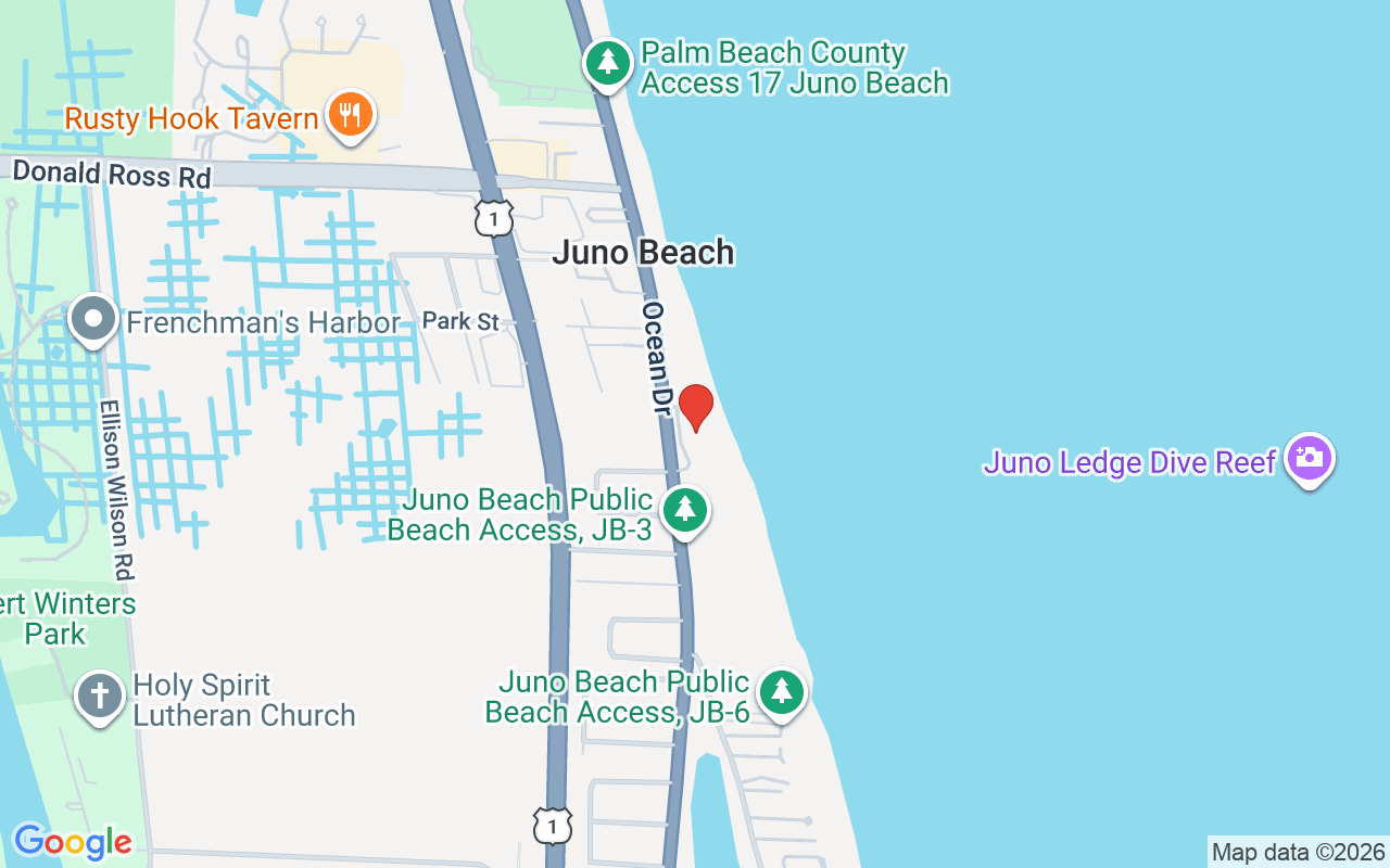 712  Ocean Drive, Juno Beach, FL 33408