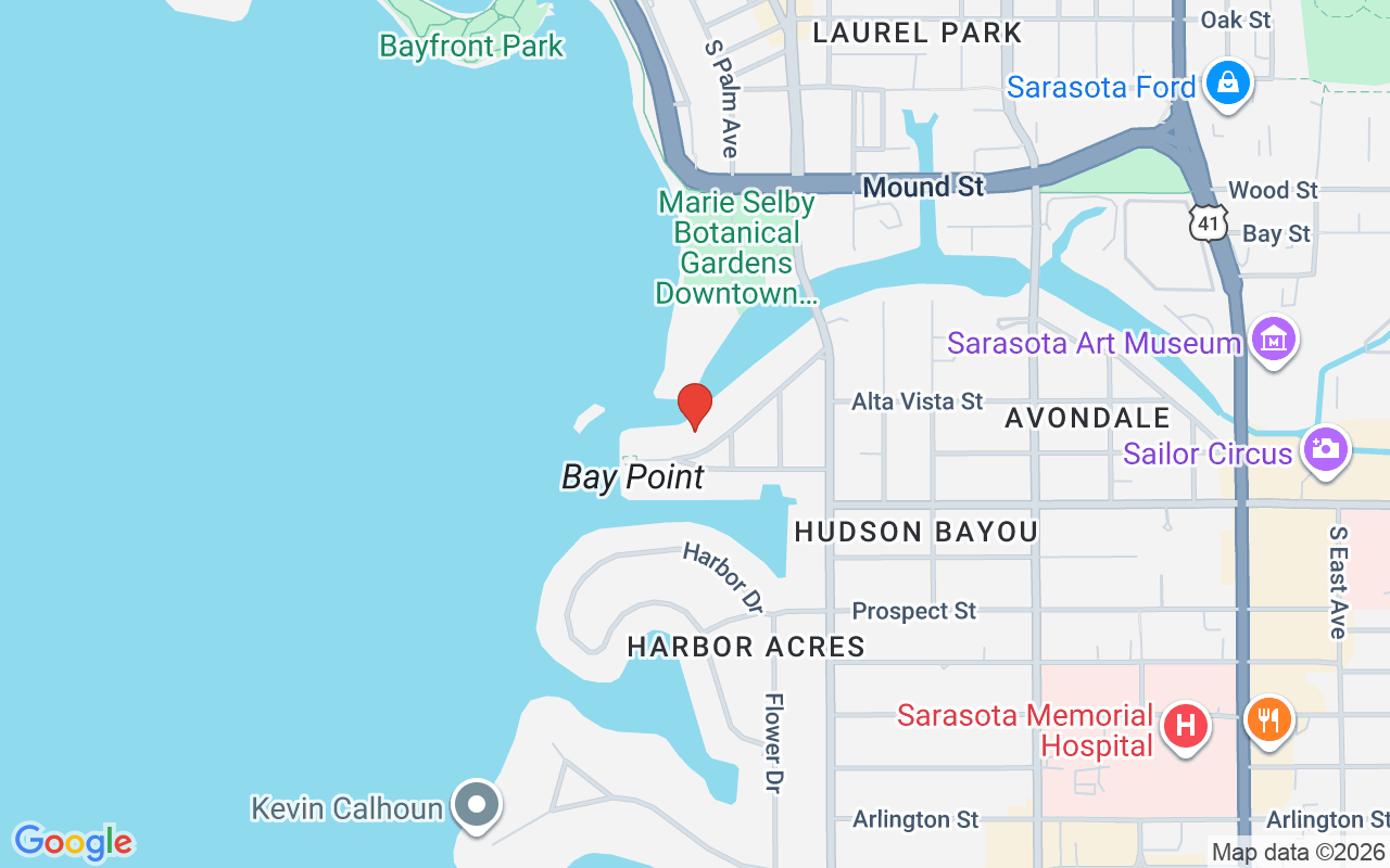 1479 Bay Point Drive, Sarasota, FL 34236