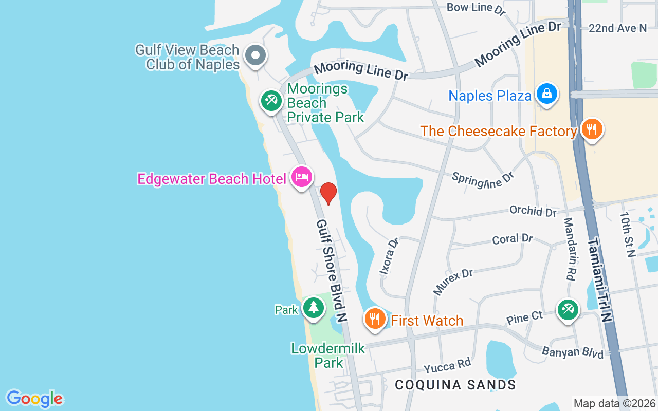 1820 Gulf Shore Blvd #302-303, Naples, FL 34102