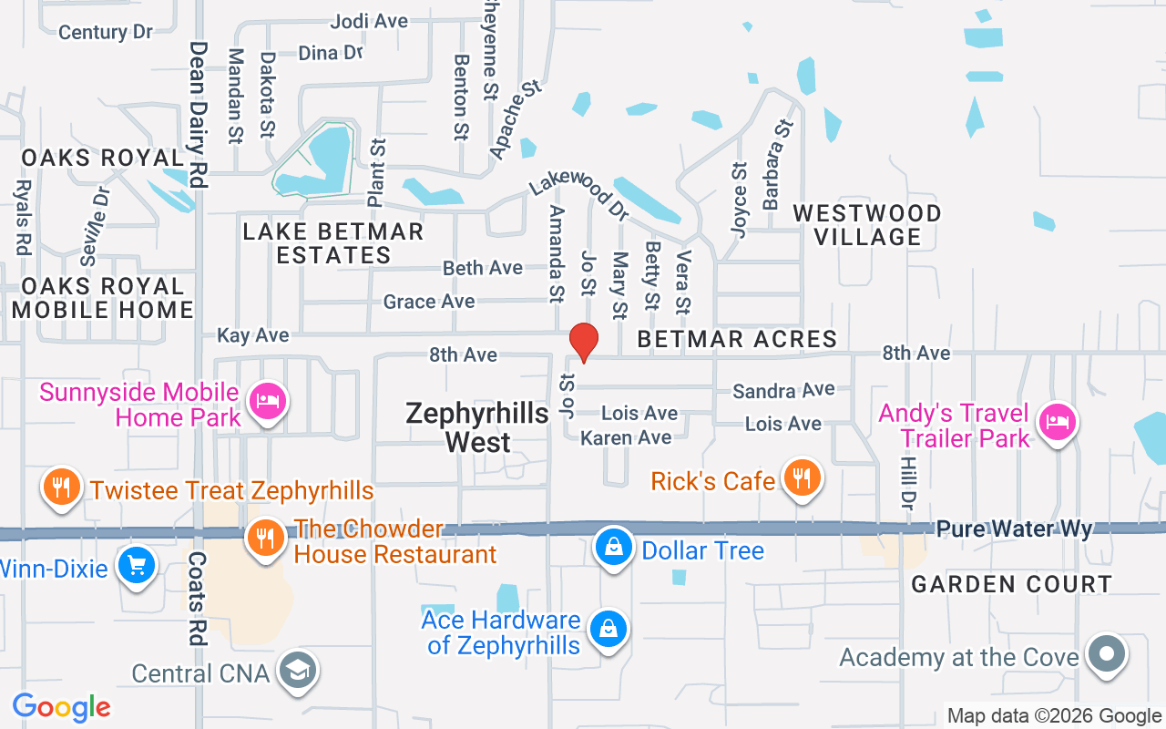 37024 8Th Avenue, Zephyrhills, FL 33542
