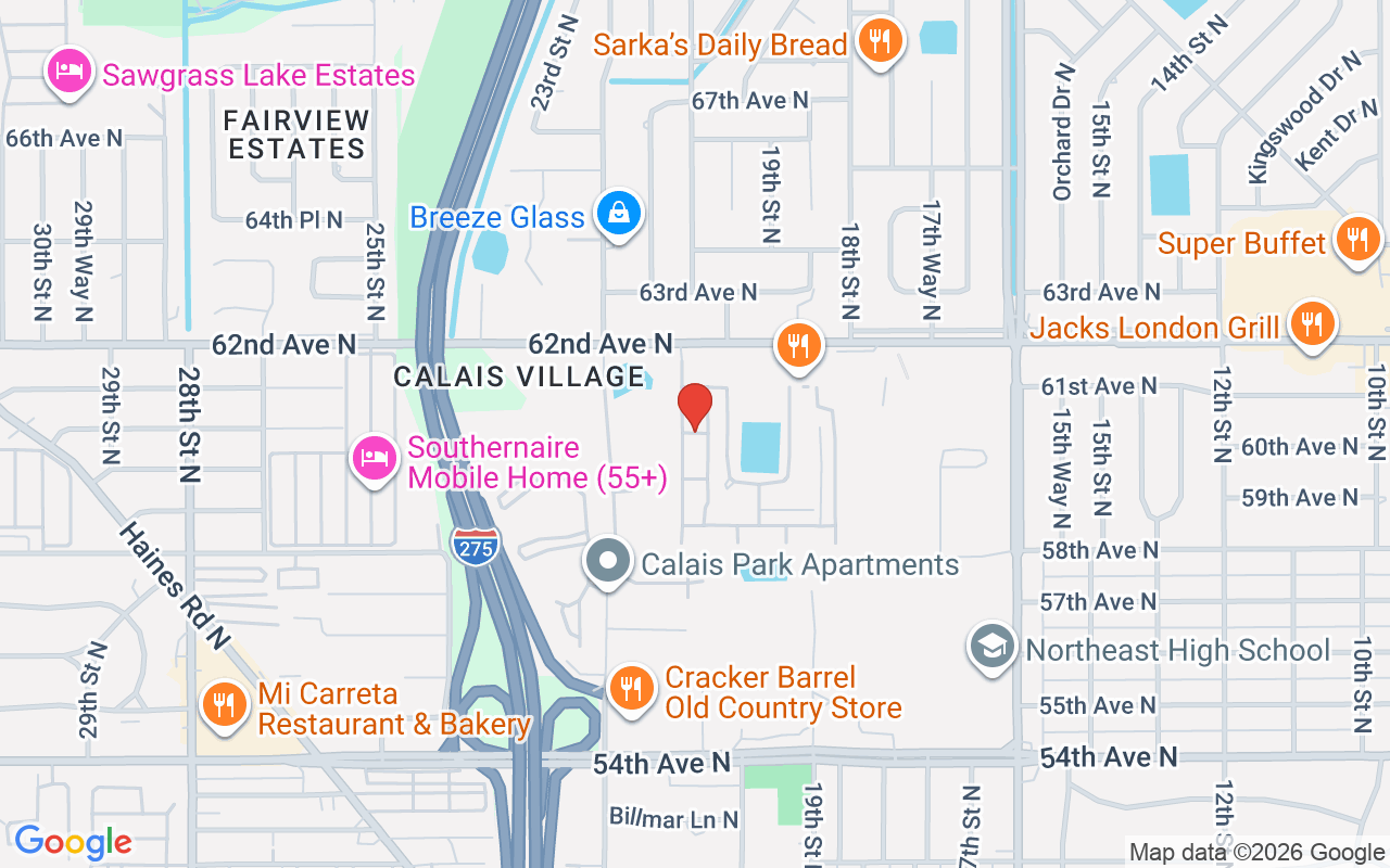 5945 21St Street #18, St Petersburg, FL 33714